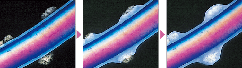 ホコリをキャッチするイメージ図