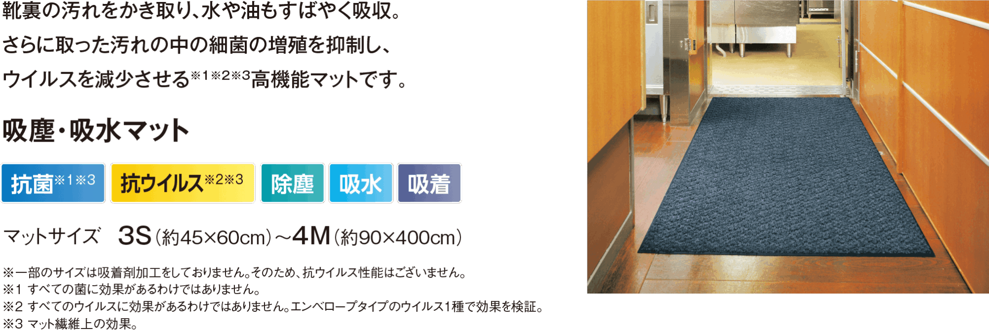 吸塵・吸水マット